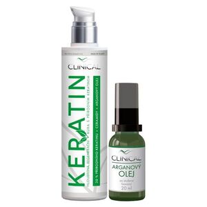 CLINICAL Keratin kúra 100 ml + Arganový olej 20 ml obraz