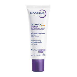 BIODERMA Cicabio Krém+ SPF 50+ zklidňující a obnovující krém 40 ml obraz