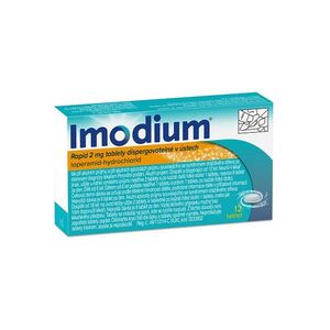 IMODIUM® Rapid 2 mg tablety dispergovatelné v ústech 12 ks II obraz