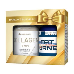 PHARMA ACTIV Collagen femin 90 tobolek + Fat burner 90 kapslí obraz