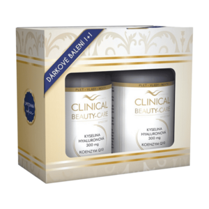 CLINICAL Beauty-care kyselina hyaluronová 300 mg + Q10 60+60 tobolek obraz