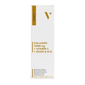 CLINICAL Collagen 10000 mg + vitamín C + selen & Q10 3 x 10.7 g obraz