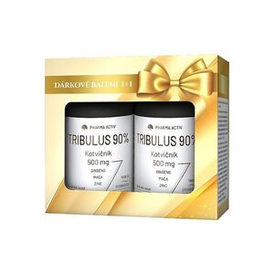 PHARMA ACTIV Tribulus 90% kotvičník 500 mg dárkové balení 180 tobolek obraz