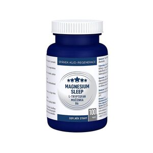 CLINICAL Magnesium sleep l-tryptofan + mučenka + vitamin B6 100 kapslí obraz