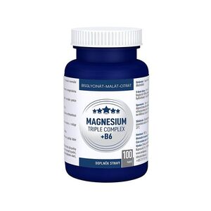 CLINICAL Magnesium triple complex + B6 100 kapslí obraz