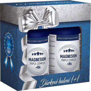 CLINICAL Magnesium triple complex + B6 2 x 100 kapslí + DÁRKOVÉ balení obraz