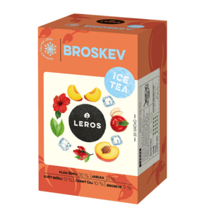 LEROS Ice tea broskev čaj 20 sáčků obraz