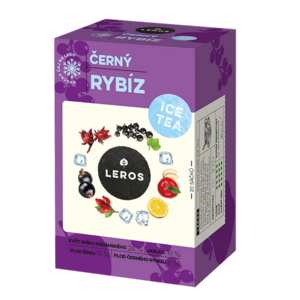 LEROS Ice tea černý rybíz čaj 20 sáčků obraz