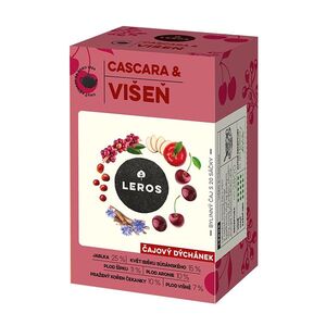 LEROS Čajový dýchánek cascara & višeň 20 sáčků obraz