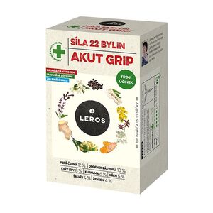 LEROS Síla 22 bylin akut grip 20 sáčků obraz