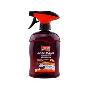 DELICE SOLAIRE Opalovací voda Fresh Bronze s vůní kokosu 500 ml obraz