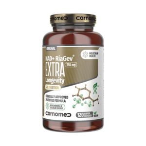 CARNOMED NAD+ RiaGev Extra Longevity 120 kapslí obraz
