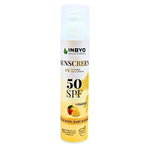 INBYO Přírodní opalovací krém Sladké mango SPF50 100 ml obraz