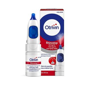 OTRIVIN Rhinostop 0.5mg + 0.6mg/ml nosní sprej 10 ml obraz