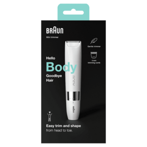 BRAUN Body mini trimmer BS1000 elektrický odstraňovač chloupků na těle obraz