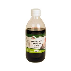 SUNFOOD Brusinkovo jablečná šťáva 300 ml obraz