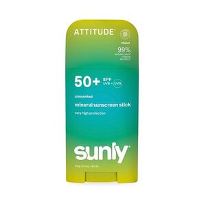 ATTITUDE Sunly minerální opalovací krém SPF 50+ bez vůně 60 g obraz