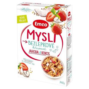 EMCO Mysli bezlepkové jahoda a kokos 340 g obraz
