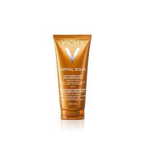 VICHY Capital Soleil Hydratační samoopalovací mléko na obličej a tělo 100 ml obraz