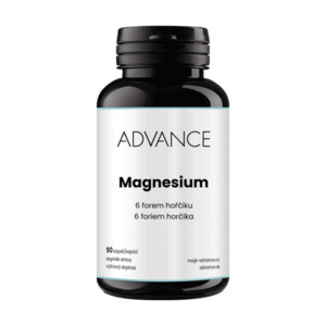 ADVANCE Magnesium 6 forem hořčíku 90 kapslí obraz