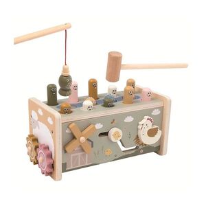 2KIDS TOYS Multifunkční zatloukačka farma 1 kus obraz
