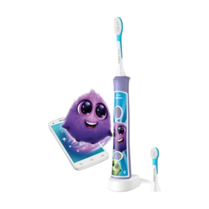 PHILIPS SONICARE For Kids HX6322/12 fialový sonický zubní kartáček pro děti obraz
