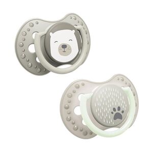 LOVI Dudlík silikonový dynamický buddy bear 0-6m 2 kusy obraz