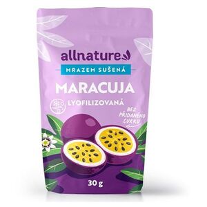 ALLNATURE Mrazem sušená maracuja kostky 30 g obraz