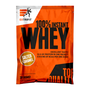 EXTRIFIT 100% Whey protein slaný karamel 30 g obraz