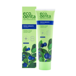 ECODENTA Zubní pasta s extraktem z borůvek pro svěží dech 100 ml obraz