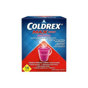 COLDREX MAX Grip Lesní ovoce prášek pro perorální roztok 14 sáčků obraz