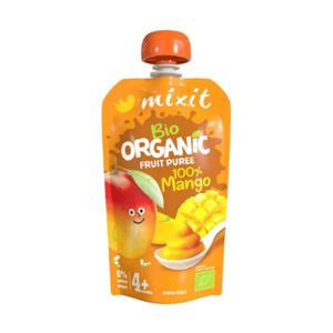 MIXIT Ovocná kapsička 100 % mango BIO 100 g obraz