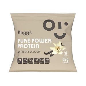 BEGGS Pure power protein vanilla 55 g obraz