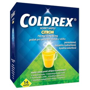 COLDREX Horký nápoj citron med prášek pro perorální roztok 10 sáčků obraz