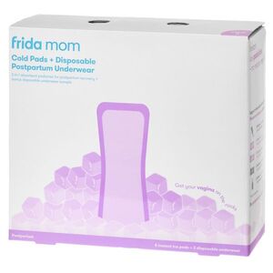 FRIDA MOM Chladicí ice maxi vložky a jednorázové poporodní kalhotky obraz