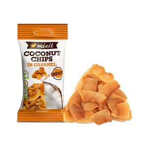 MIXIT Kokosové chipsy karamel 45 g obraz