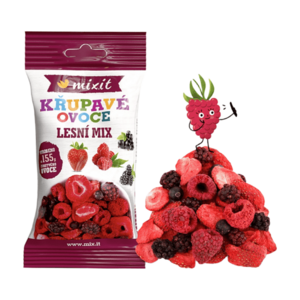 MIXIT Křupavé ovoce do kapsy lesní mix 20 g obraz