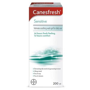 CANESFRESH Sensitive intimní mycí gel 200 ml obraz