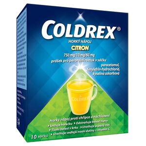 COLDREX Horký nápoj citrón 10 sáčků obraz
