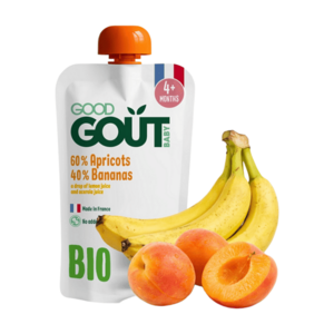 GOOD GOUT BIO Meruňka s banánem 120 g obraz