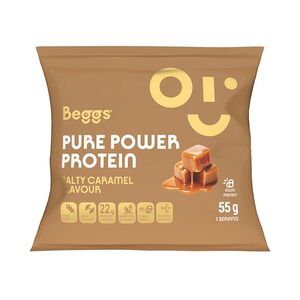 BEGGS Pure power protein salty caramel 55g obraz