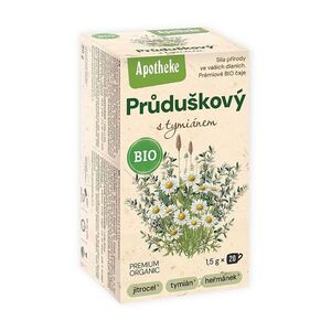 APOTHEKE Průduškový čaj s tymiánem BIO 20 sáčků obraz