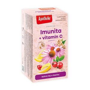 APOTHEKE Premier imunita a vitamin C čaj 20 sáčků obraz