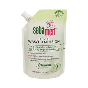SEBAMED Tekutá mycí emulze s olivovým olejem náhradní náplň 400 ml obraz