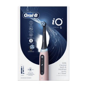 ORAL-B Series iO 5 pink elektrický zubní kartáček obraz