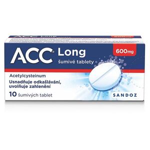 ACC LONG 600 mg 10 šumivých tablet obraz