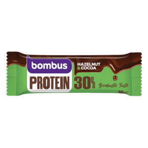 BOMBUS Protein 30% lískový ořech & kakao 50 g obraz