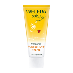 WELEDA Měsíčkový kojenecký krém na zadeček bez parfemace 75 ml obraz
