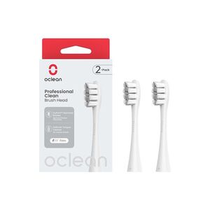 OCLEAN Professional Clean Medium P1C10 náhradní hlavice šedé 2 ks obraz