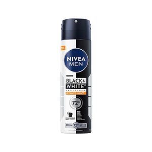 NIVEA Black&White Invisible Ultimate Impact Antiperspirant sprej pro muže 150 ml obraz
